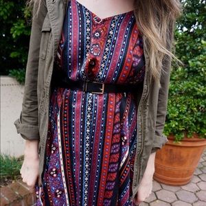 Boutique Colorful Flowy Dress